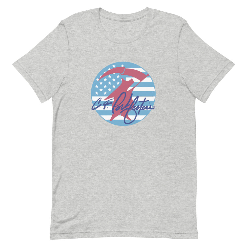 C.F. Porkfester's "Stars & Bars" Men's/Unisex T-Shirt