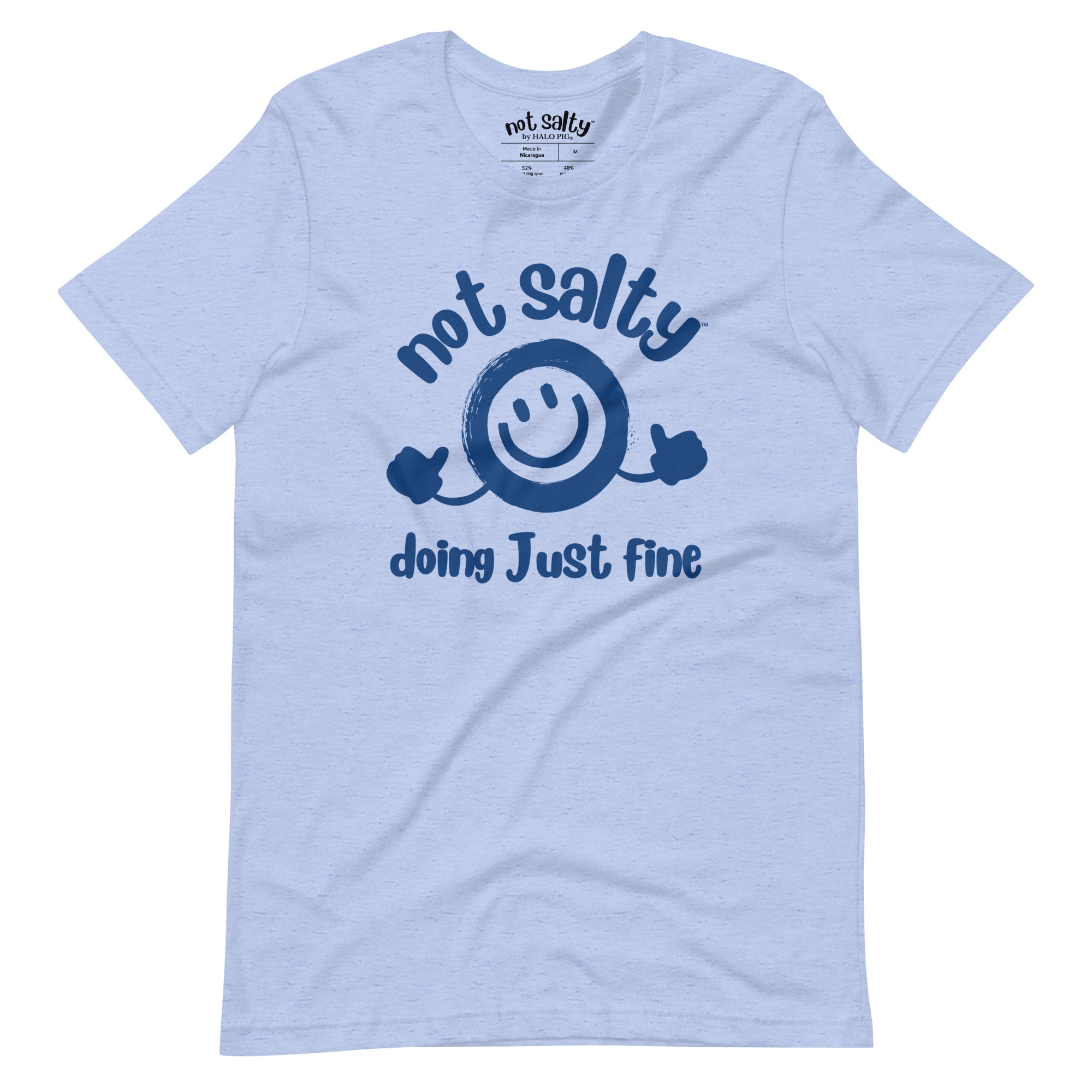 Not Salty "Thumb's Up Blue" Men's/Unisex T-Shirt