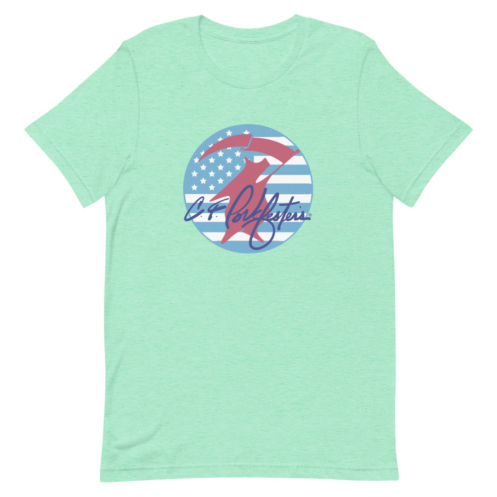 C.F. Porkfester's "Stars & Bars" Men's/Unisex T-Shirt