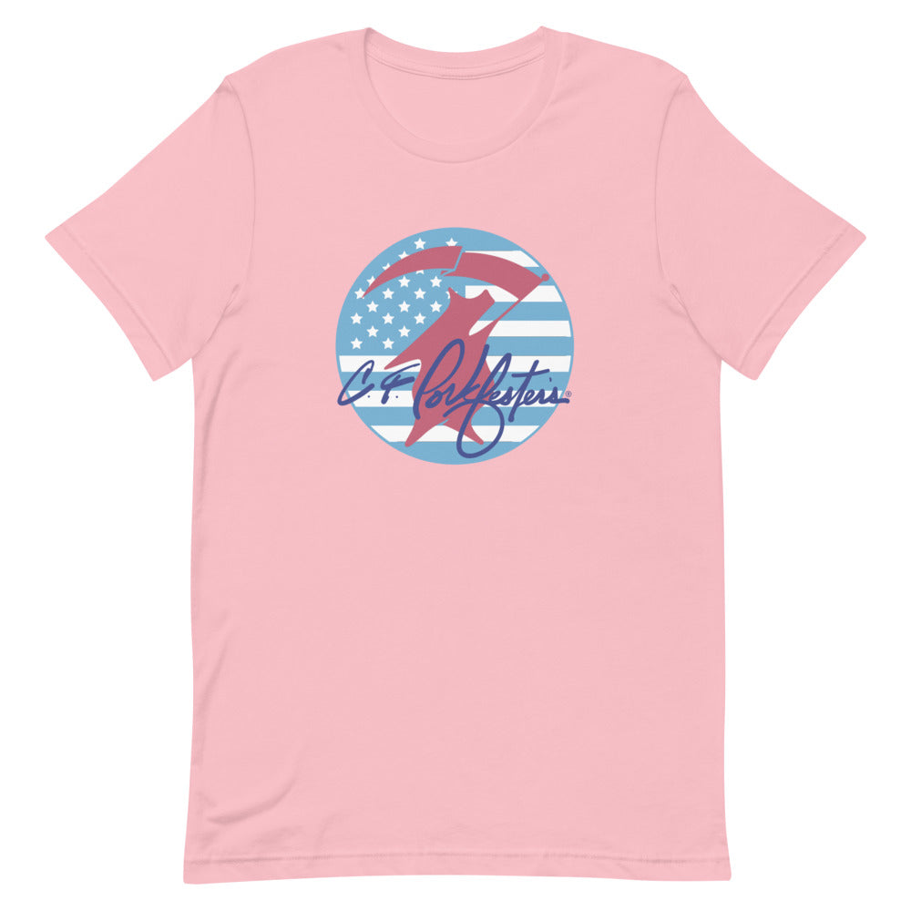 C.F. Porkfester's "Stars & Bars" Men's/Unisex T-Shirt