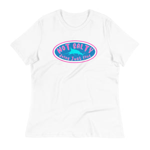 Not Salty "Lady Marlin" Women's Relaxed T-Shirt